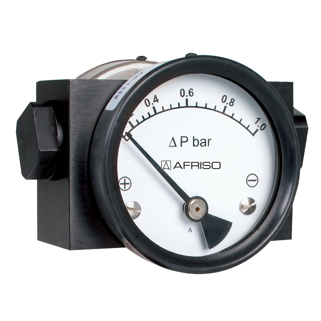 磁體活塞型差壓壓力表（高過載保護）- 帶兩個顯示盤