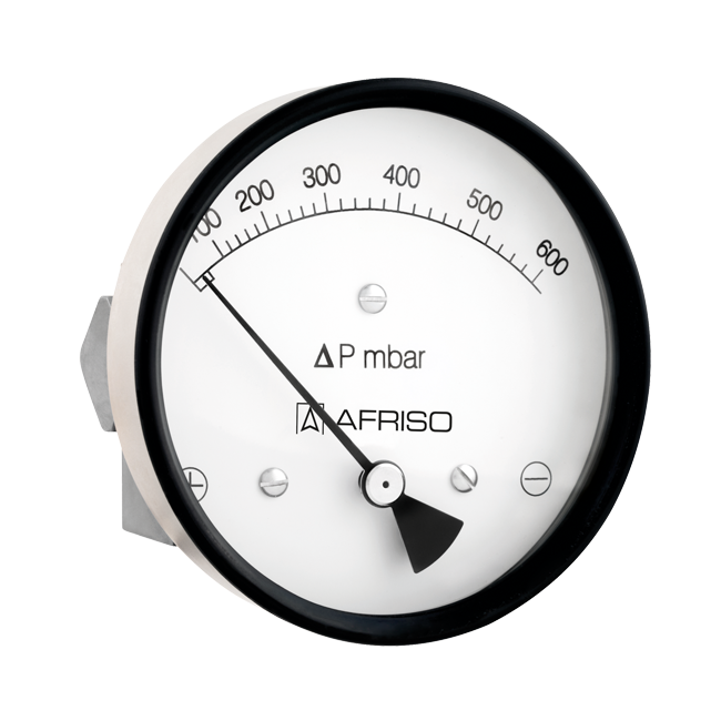 磁體活塞型差壓壓力表（高過載保護）- 工業配置