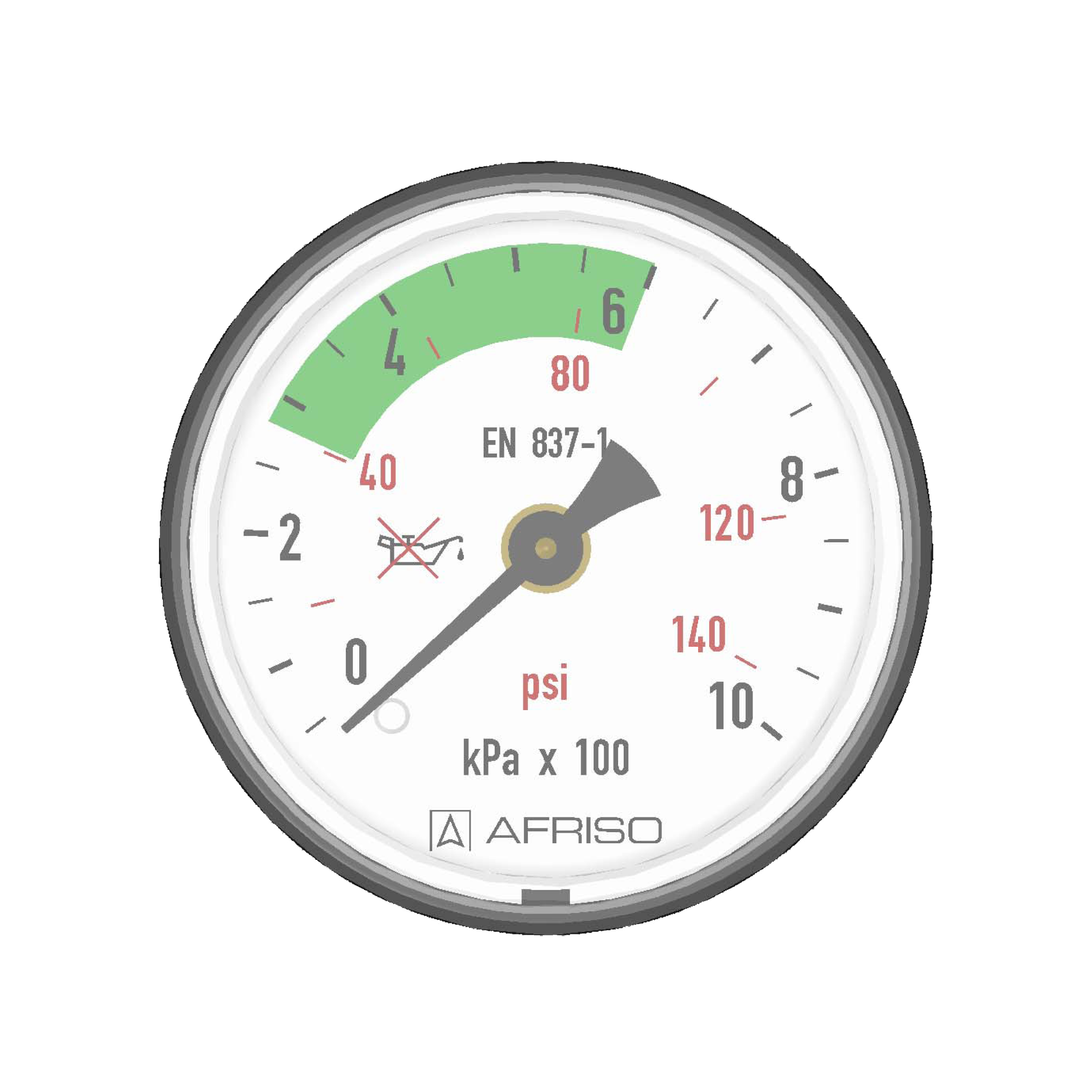 醫用彈簧管壓力表